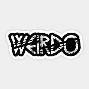 Weirdo Sticker